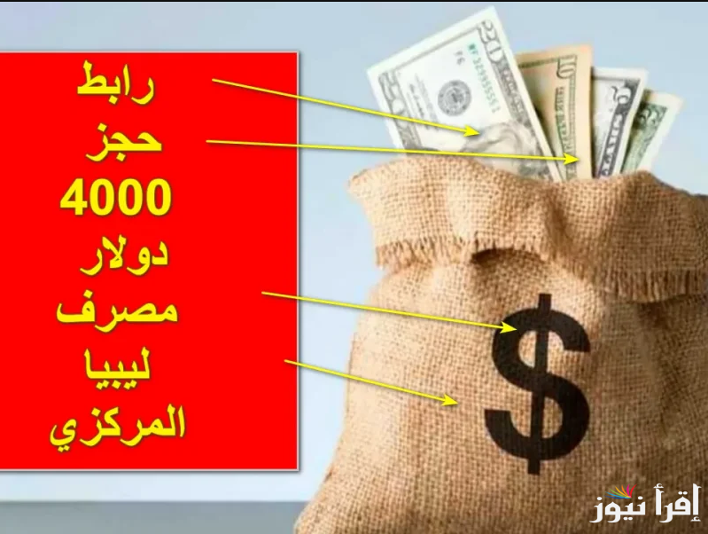 احجز ناااو.. رابط منظومة حجز مصرف ليبيا المركزي 4000 دولار 2025 عبر الموقع الرسمي ‎fcms.cbl.gov.ly والشروط المطلوبة