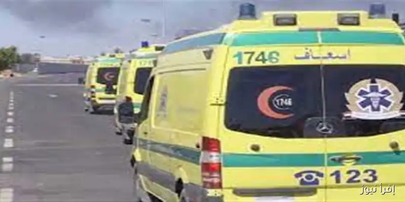 إصابة 4 أفراد في حادث تصادم بين جرار وقطار بمزلقان المكس في الإسكندرية