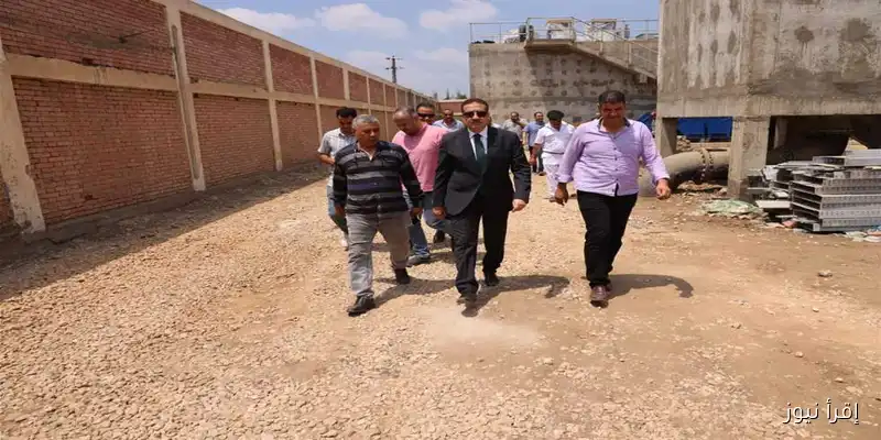افتتاح محطة رفع صرف صحي جديدة بقرية سرسموس في المنوفية باستثمارات تصل إلى 75 مليون جنيه