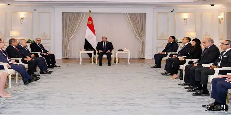 السيسي يستقبل نواف سلام ويؤكد على أهمية انسحاب إسرائيل من جنوب لبنان