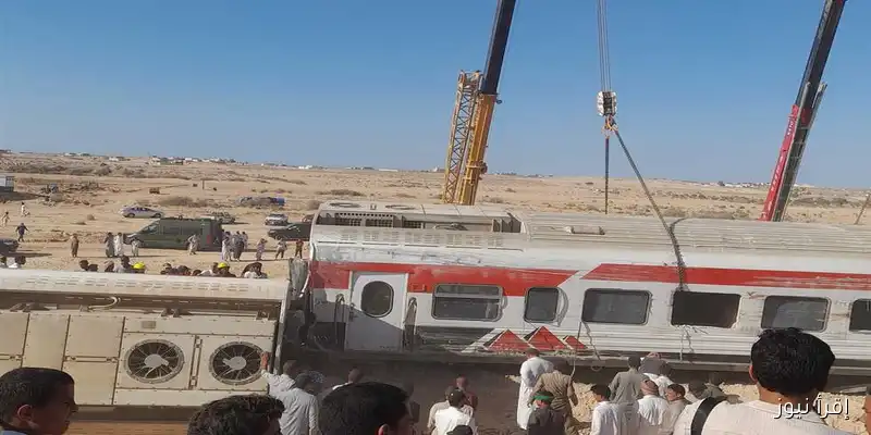 الصحة: زيادة عدد مصابي حادث قطار مطروح إلى 94 حالة