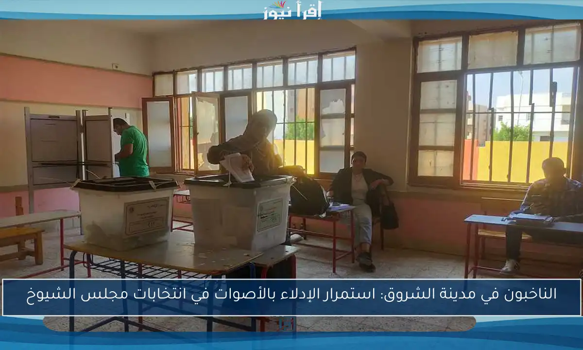الناخبون في مدينة الشروق: استمرار الإدلاء بالأصوات في انتخابات مجلس الشيوخ