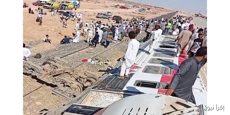 بيان عاجل من وزارة الصحة: 54 مصابًا و3 وفيات في حادث انقلاب قطار مطروح