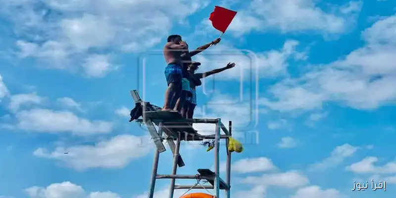 تحذيرات من ارتفاع منسوب المياه: شواطئ رأس البر تغمرها الأمواج