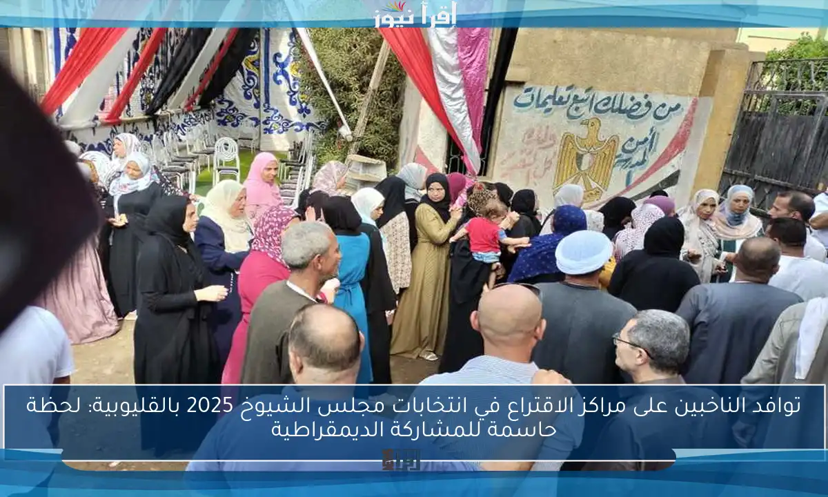 توافد الناخبين على مراكز الاقتراع في انتخابات مجلس الشيوخ 2025 بالقليوبية: لحظة حاسمة للمشاركة الديمقراطية