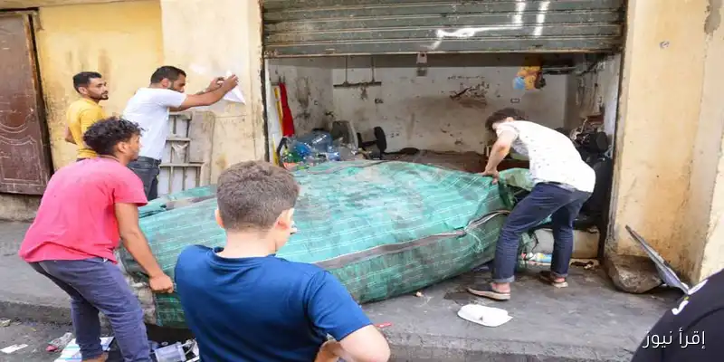 حملة شاملة لمكافحة ظاهرة النباشين في شوارع بورفؤاد ببورسعيد