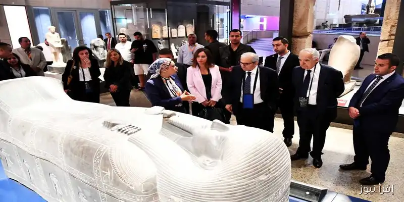 رئيس الوزراء اللبناني يقوم بزيارة تاريخية إلى المتحف المصري الكبير
