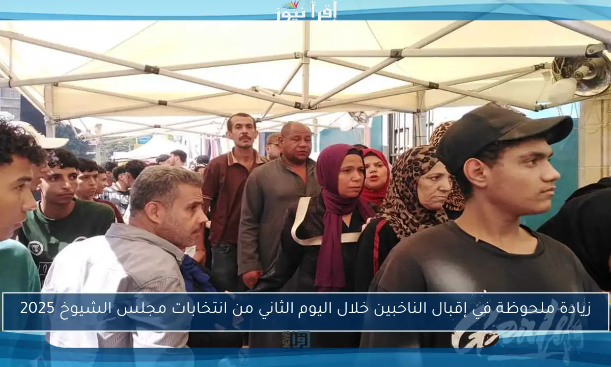 زيادة ملحوظة في إقبال الناخبين خلال اليوم الثاني من انتخابات مجلس الشيوخ 2025