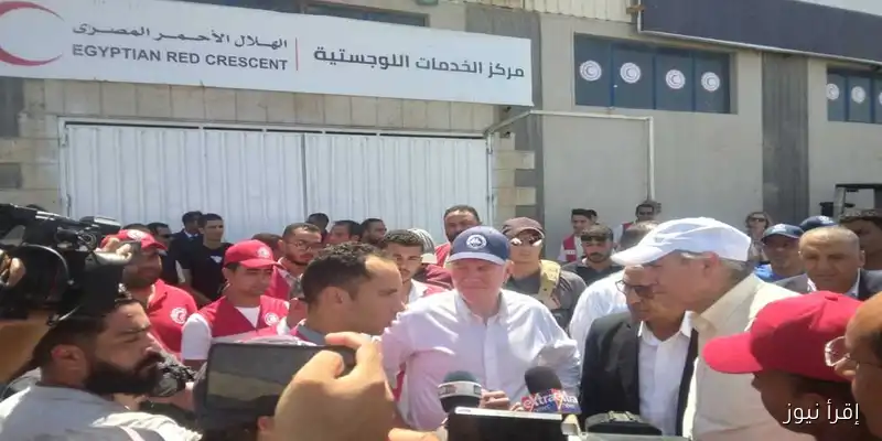 زيارة وفد مجلس الشيوخ الأمريكي لمخازن المساعدات في مدينة العريش: تعزيز التعاون الإنساني