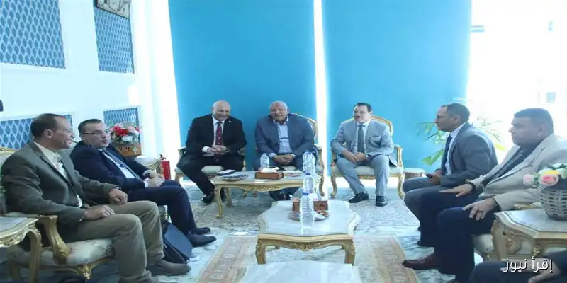 محافظ الوادي الجديد يستقبل وفد اللجنة الفنية للمجلس الأعلى للجامعات الأهلية لتعزيز التعاون الأكاديمي