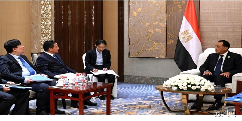 مدبولي يلتقي برئيس شركة TBEA الصينية: تعزيز التعاون في هندسة الطاقة والمعدات الكهربائية