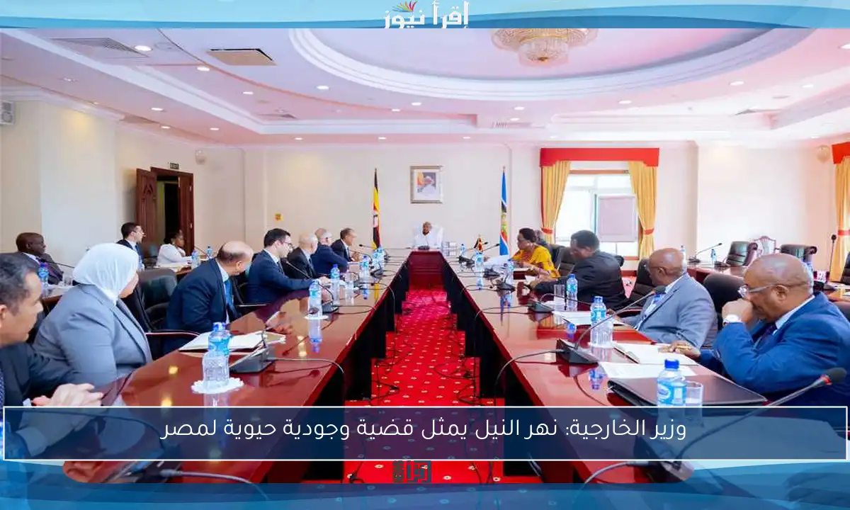وزير الخارجية: نهر النيل يمثل قضية وجودية حيوية لمصر