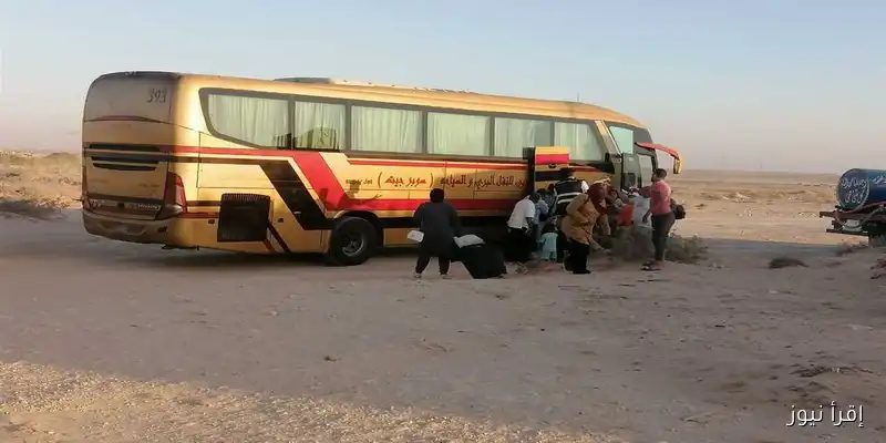 وزير النقل يوجه بتوفير 14 أتوبيسًا بديلًا لنقل ركاب حادث انقلاب قطار مطروح (صور)