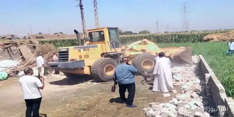 أسيوط: إزالة 38 حالة تعدٍ في المرحلة الثانية من الموجة الـ27 للحفاظ على الأراضي