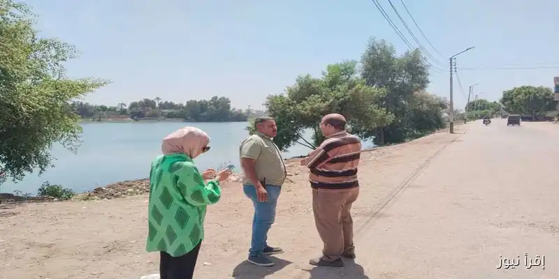 إنشاء ممشى سياحي رائع على ضفاف النيل في مركز ساحل سليم بأسيوط