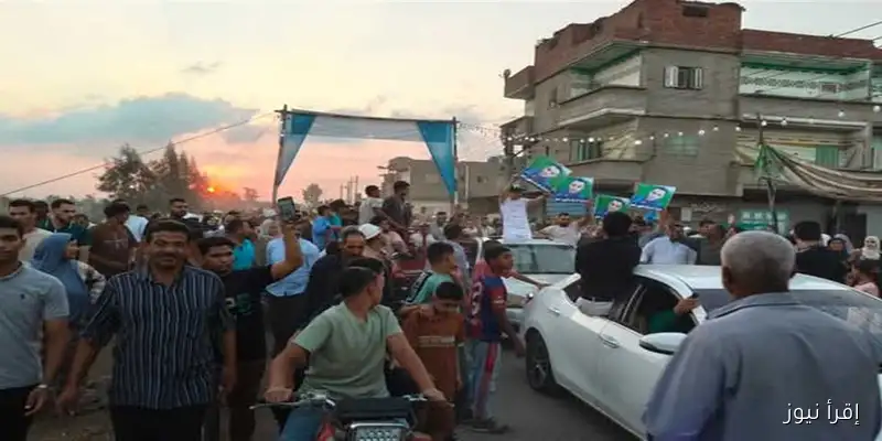 احتفالات وزفّة فرح بعد براءة شاب من ذوي الهمم في قضية اغتصاب بالشرقية (صور)