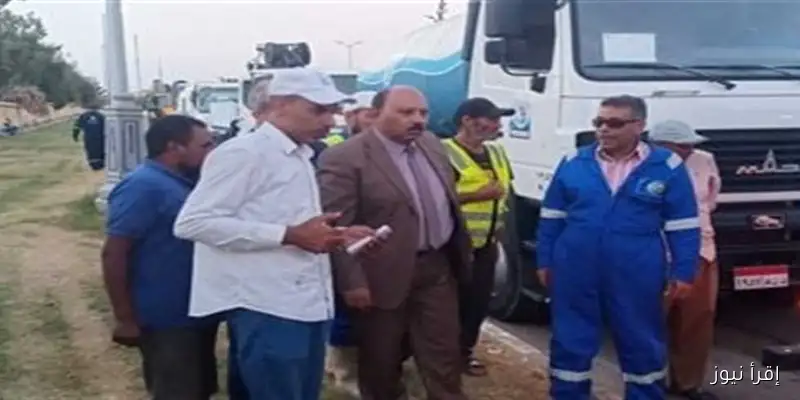 استعدادات مياه القناة لفصل الشتاء: حملات شاملة لتنظيف الشنايش والبالوعات في بورسعيد