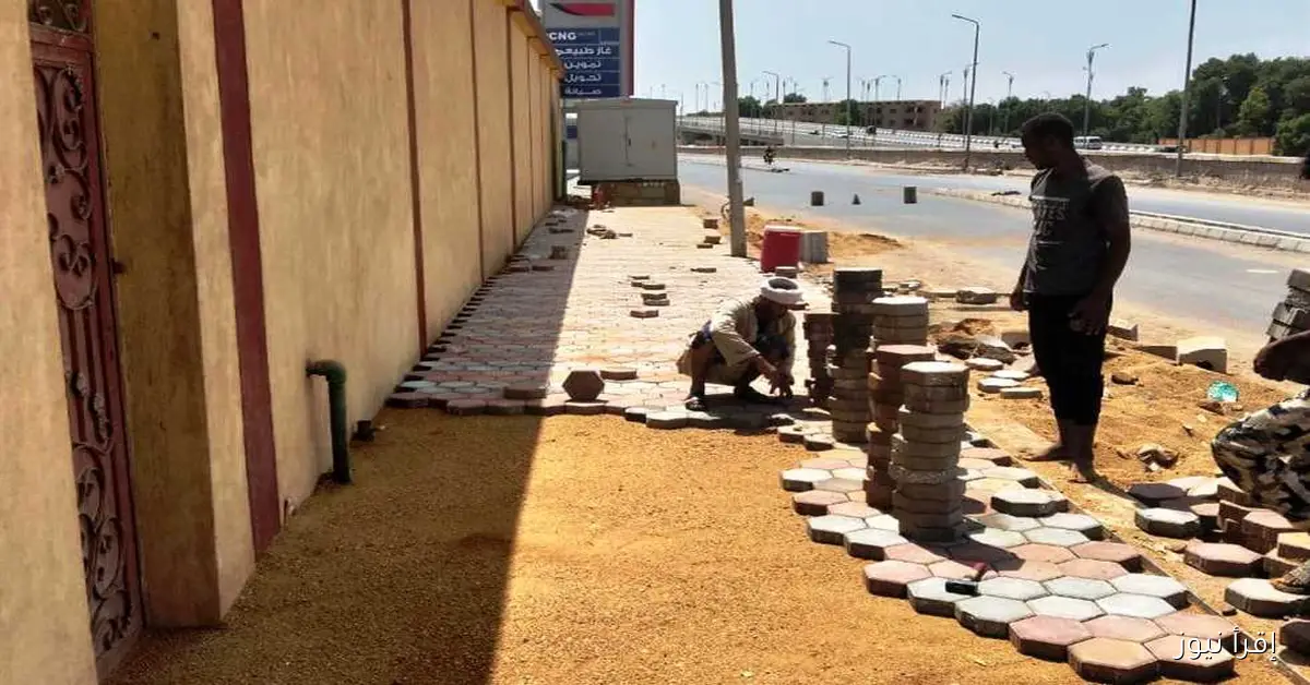 بتكلفة 155 مليون جنيه: إنجاز 87% من تطوير طريق كيما/ السماد في أسوان