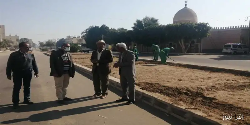 تعزيز المسطحات الخضراء في حوض 18 والنصب التذكاري بالأقصر: خطوات نحو بيئة أفضل