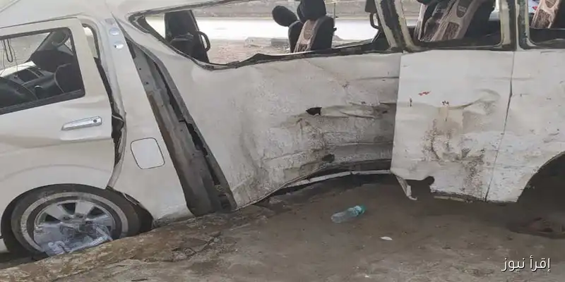 حادث مروع في الإسكندرية: وفاة شخص وإصابة 12 آخرين في تصادم سيارتين ميكروباص (صور)