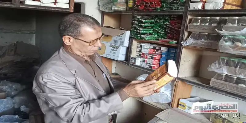 حملات تفتيشية في كفر الشيخ: ضبط سلع منتهية الصلاحية وتحرير عشرات المحاضر