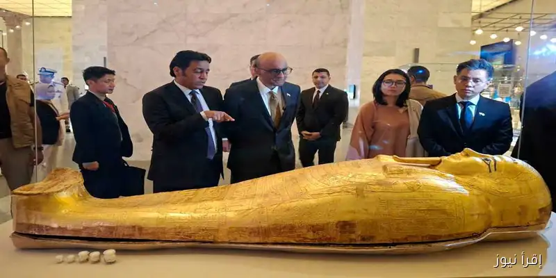 زيارة رئيس سنغافورة للمتحف القومي للحضارة المصرية: لحظات مميزة وصور رائعة