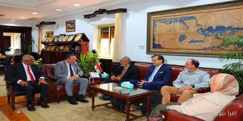 زيارة وفد أكاديمي أمريكي لرئيس جامعة الإسكندرية: تعزيز التعاون الأكاديمي والبحثي المشترك (صور)