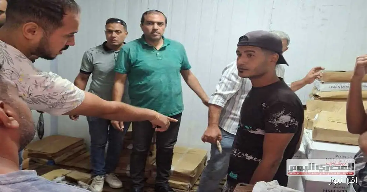 ضبط طن ونصف من الأسماك المجمدة غير الصالحة للاستهلاك في كفر الشيخ: جهود مكثفة لحماية الصحة العامة