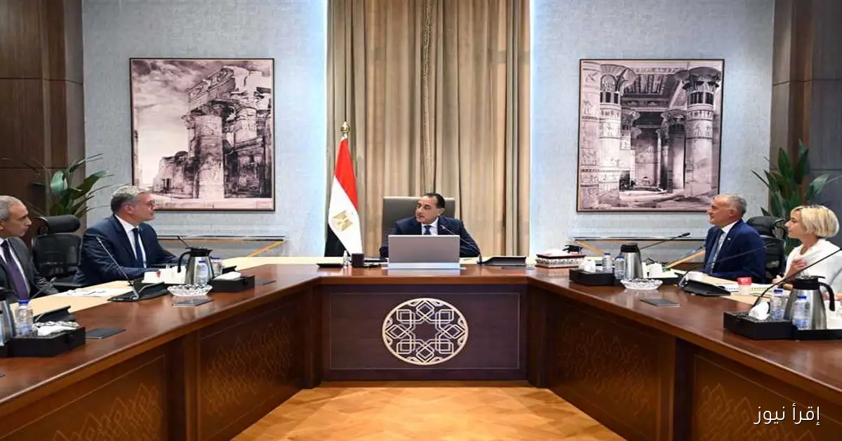 مدبولي يجتمع بالرئيس التنفيذي لشركة إيني الإيطالية لتعزيز التعاون في قطاع الموارد الطبيعية