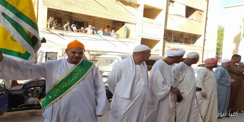 مواكب الطرق الصوفية تجوب شوارع أسوان احتفالاً بالمولد النبوي الشريف 2025