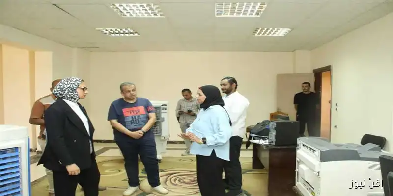نائب محافظ الوادي الجديد تتابع تقدم أعمال جهاز معلومات شبكات المرافق لتعزيز الخدمات