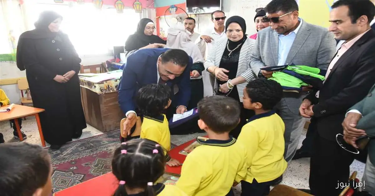 هدايا وأدوات مدرسية مميزة لطلاب مطروح خلال اليوم الدراسي: جهود لإزالة الإشغالات حول المدارس