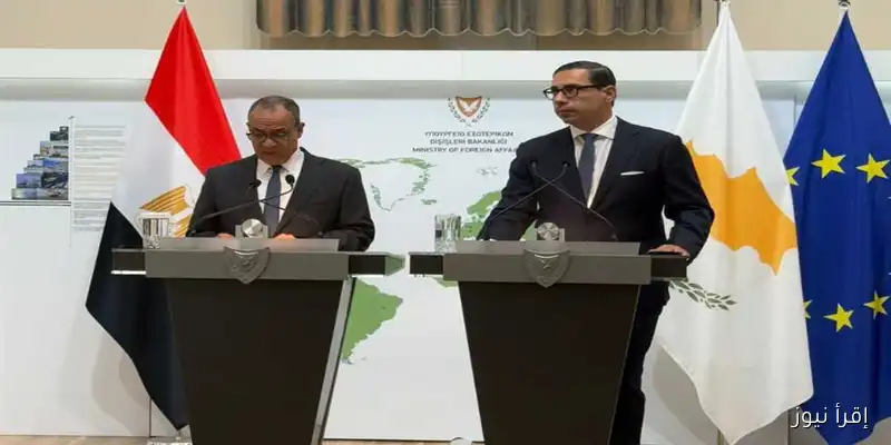 وزير الخارجية يناقش التطورات في قطاع غزة خلال مشاورات سياسية مع نظيره القبرصي: تفاصيل هامة