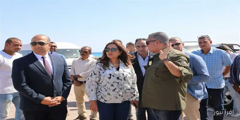 وزيرة التنمية المحلية تعلن عن خطة تطوير شاملة لمناطق اللاجونا والثري بولز في مدينة دهب